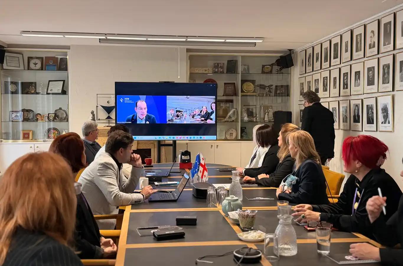 BTA -ს პერსონალი  ICN-ის სამუშაო ვიზიტზე ჟენევაში