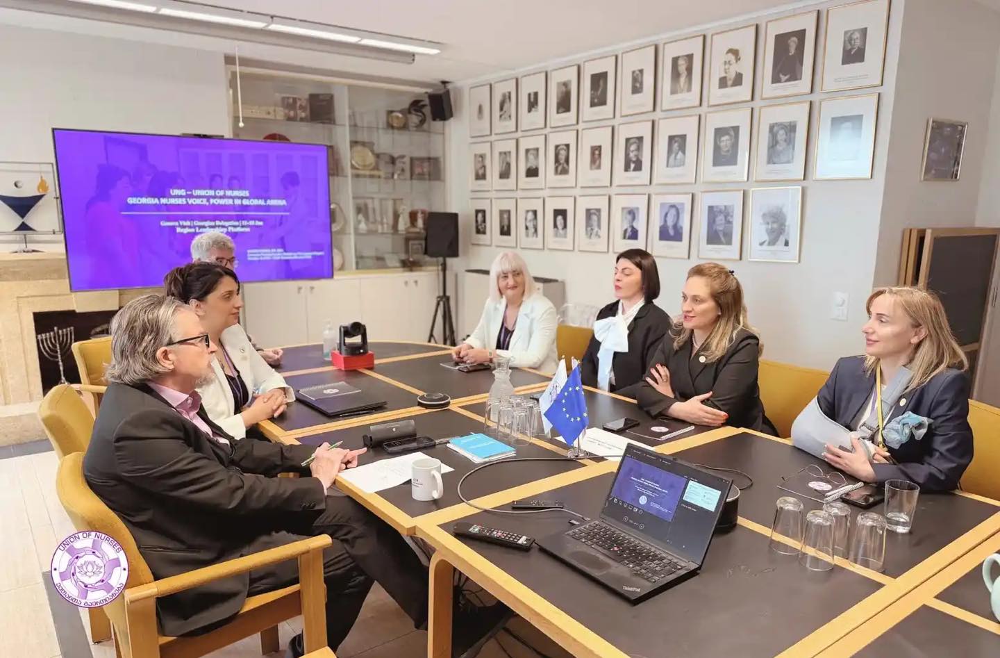 BTA -ს პერსონალი  ICN-ის სამუშაო ვიზიტზე ჟენევაში