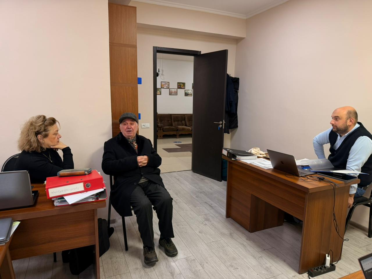 აკადემიის რექტორის მრჩეველის  ბატონი ანზორ მაჭარაშვილის შეხვედრა