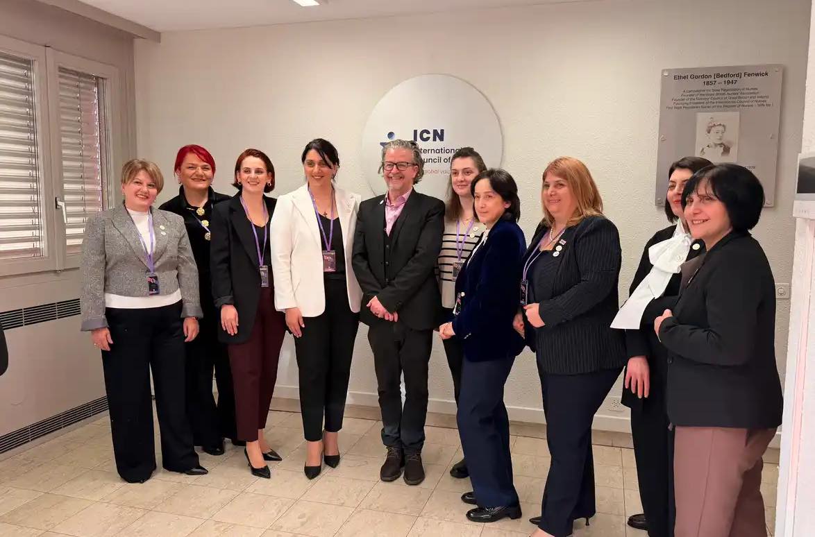 BTA -ს პერსონალი  ICN-ის სამუშაო ვიზიტზე ჟენევაში