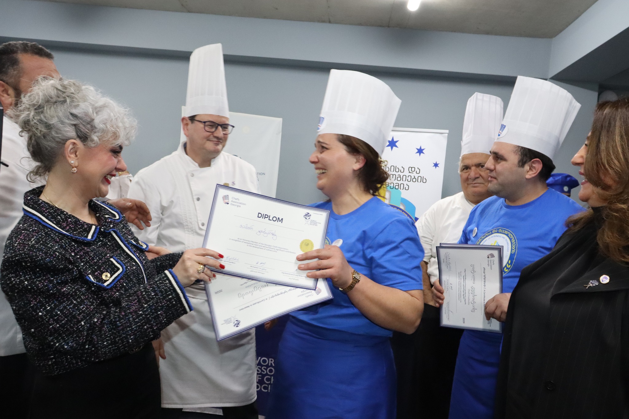 საქართველოს შეფთა ასოციაციისა და აკადემიის ერთობლივ  კულინარიულ კონკური